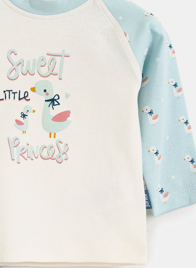 Junior Baby Girls Pyjama Set - Image 2